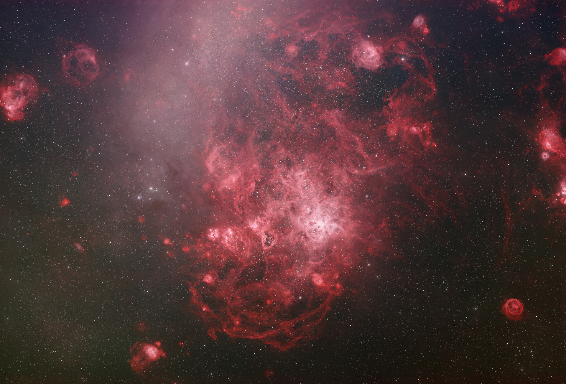 Ngc 2070 Tarantelnebel